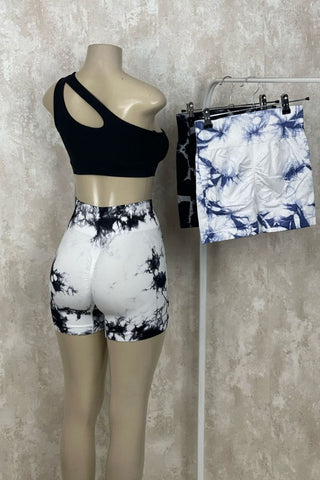 Image of Leggins Short Tie dye push up