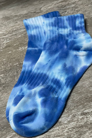 Image of Calcetín corto tie dye