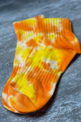Image of Calcetín corto tie dye