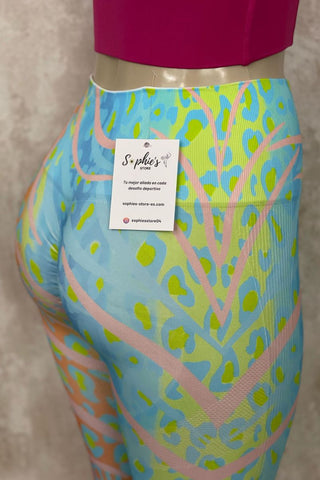 Image of Leggins colours push up