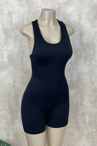 Mono negro corto push up