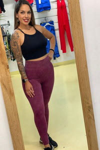 Leggins push up - efecto vaquero o desgastado