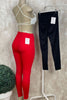 Leggins sin push up - forma de corazón