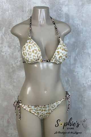 Image of Bikini Leopardo reversible