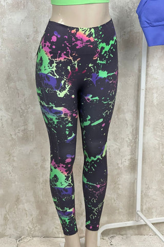 Image of Leggings "Galaxy Splash" push up