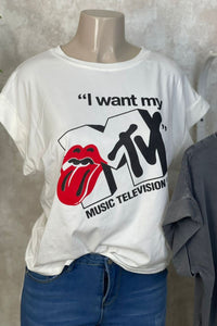 Camiseta MTV T.U