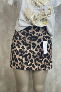 Falda pantalón leopardo