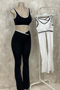 Conjunto acampanado push up