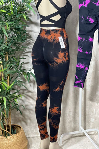 Image of Leggins Tie Dye push up