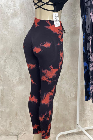 Image of Leggins Tie dye push up - elástico